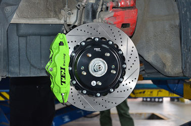 Ajuste perfecto de TEI Racing Big Brake Kit del calibrador de cuatro pistones para Kia K3 Front Wheel