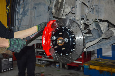 Cuatro pistón TEI Racing Big Brake Kit para la rueda de Toyota RAV4 Front Wheel 18inch