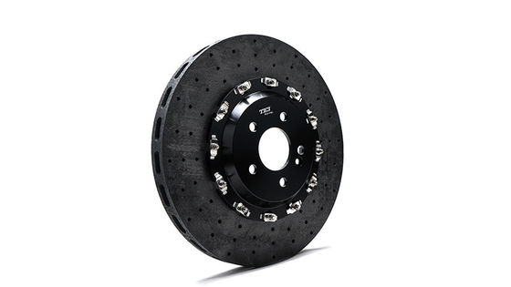 Rotores de freno de cerámica de carbono automotriz Disco de carreras de autos deportivos para autos de carreras