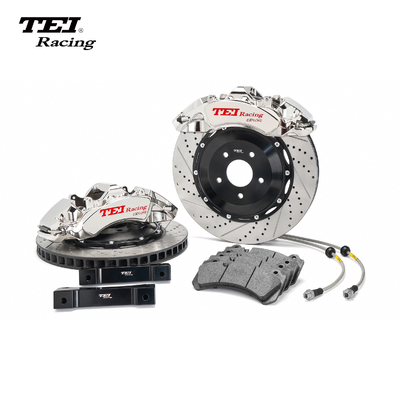 comprar Kit de freno de calibre de pistón de carreras con 405 * 34 mm de disco de cerámica de carbono de carreras y pastillas de freno para Mercedes Benz AMG 20 pulgadas Fabricación en línea