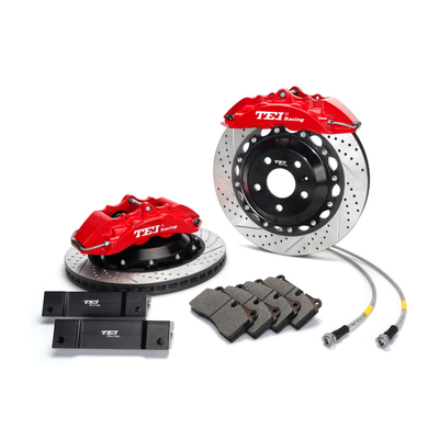 comprar P40NS+ 4 PISTON Calibre Kit de freno delantero con rotor de 355 mm Fabricación en línea