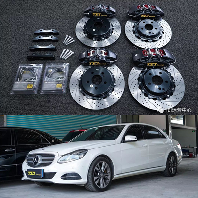 comprar Clase E W212 Mercedes Kit de freno grande 18 pulgadas delantero del coche 6 pistones y trasero 4 pistones Freno Kit Fabricación en línea