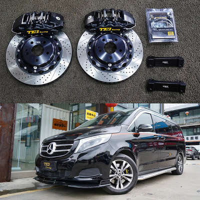 comprar Kit de freno de gran tamaño de BBK Mercedes Clase V V260 18 pulgadas delantera delantera de 6 pistones Calibre de pistón Kit de freno automático Fabricación en línea