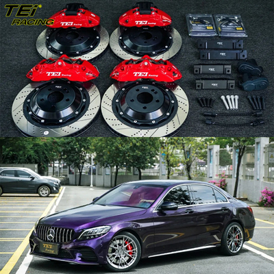 comprar Frente 6 pistón y trasero 4 pistón calibre BBK sistema de freno automático para Mercedes Benz C260L 19 pulgadas Fabricación en línea