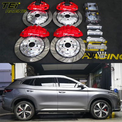 comprar Frente 6 pistón y trasero 4 pistón calibre BBK sistema de freno automático para BYD Canción más 19 pulgadas del borde Fabricación en línea