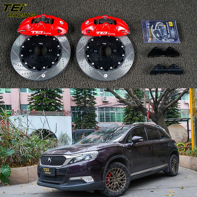 comprar Kit de freno frontal de 4 pistones Caliper con rotor de 330x28 mm Sistema de freno automático BBK Para el aro de automóvil Citroen DS6 de 17 pulgadas Fabricación en línea