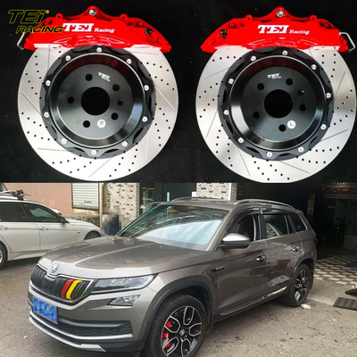 comprar Kit de freno delantero de 6 pistones Caliper con rotor de 378x32mm BBK sistema de freno automático para Kodiaq 19 pulgadas llano de coche Fabricación en línea