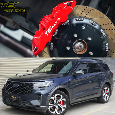 comprar Frente de 6 pistones y trasero de 4 pistones calibre sistema de freno automático BBK para Ford Explorer 21 pulgadas aro Fabricación en línea