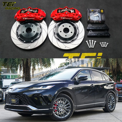 comprar Kit de freno delantero grande 6 Piston Caliper con rotor de 378x32mm BBK sistema de freno automático para Toyota Venza 20 pulgadas del borde del coche Fabricación en línea