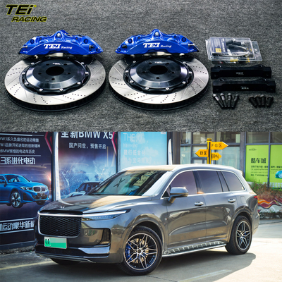 comprar Kit de freno delantero grande 6 Calibre de pistón con rotor de 378 * 32 mm Sistema de freno automático BBK para Li Auto One 20 pulgadas de llano de automóvil Fabricación en línea