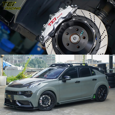 comprar Kit de freno delantero de 6 pistones Caliper con rotor de 378x32mm BBK Sistema de freno automático para Lynk Co 02HB 19 pulgadas del borde del coche Fabricación en línea