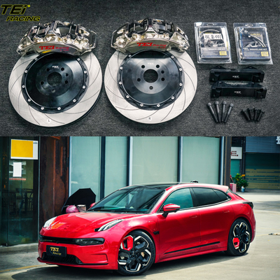 comprar Kit de freno delantero de 6 pistones Caliper con rotor de 405x34mm BBK sistema de freno automático para ZEEKR 001 22 pulgadas llano del coche Fabricación en línea