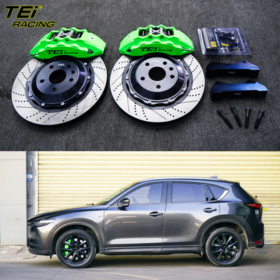 comprar Kit delantero de freno grande 6 calibre de pistón con rotor de 378 * 32 mm Sistema de freno automático BBK Para Mazda CX5 19 pulgadas de llano de coche Fabricación en línea