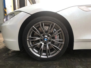 comprar BBk para BMW Z4 6 pistón Kit de actualización de freno grande resistente al desgaste con 2 centros Fabricación en línea