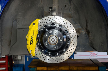 comprar BBK para 4 pistones Caliper Honda Accord Gran Freno Kit P40NS Alta confiabilidad TEI Racing Gran Freno Kit Fabricación en línea