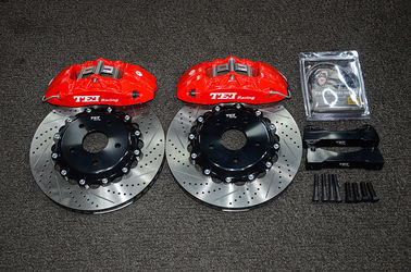 comprar Cuatro pistones TEI Kit de freno grande para Toyota RAV4 Rueda delantera Rueda de 18 pulgadas Fabricación en línea