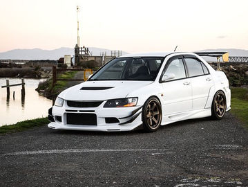 comprar BBK para Lancer EVO 9 Kit de freno grande 6 Calibre de pistón con rotor de 355 * 32 mm Fabricación en línea