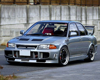 comprar Kit de 4 pistones para Mitsubishi Lancer EVO 3 Rueda delantera 17 pulgadas 18 pulgadas 345 * 32 mm 355 * 32 mm Rotor Fabricación en línea