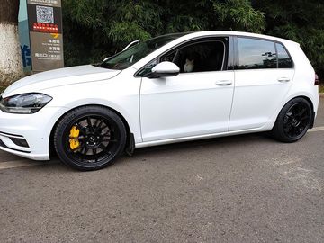 comprar 6 pistones TEI Racing Gran Freno Kit para Golf 6 delantero de 18 pulgadas Rueda delantera Fabricación en línea