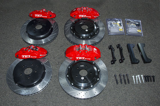 comprar TEI Racing BBK P60S Kit de freno de BBK de 6 pistones para Toyota Highlander de 18 pulgadas Rueda delantera y trasera Fabricación en línea