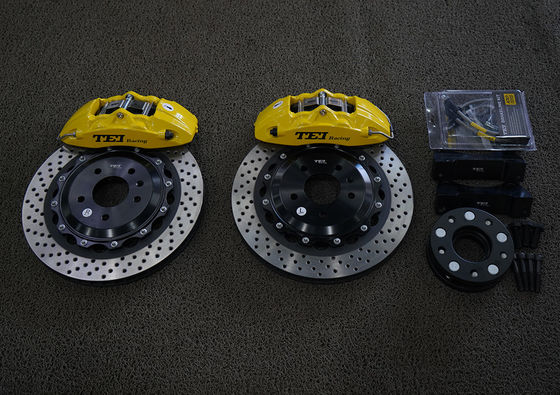 comprar BBK Para Malibu XL 4 Caliper forjado con pistón con rotor de 345 * 28 mm 18 pulgadas rueda TEI Racing Kit de freno grande Fabricación en línea