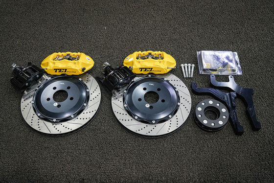 comprar Ford Mustang BBK Kit de freno S40 4 Calipador de cable de pistón para calipadores dobles traseros Fabricación en línea