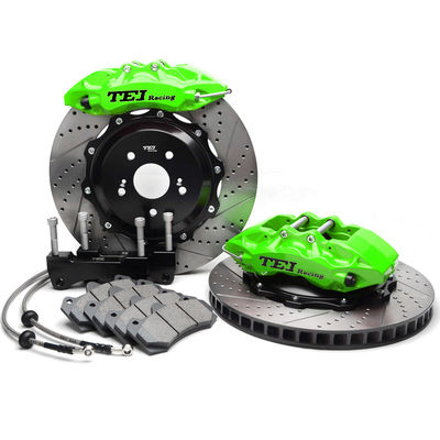 comprar BBK para Honda Civic Kit de freno grande 6 pinza de pistón con 355 * 32mm rotor rueda delantera Fabricación en línea