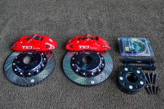 comprar Kit de freno grande con disco perforado con ranura de 330x28mm Caliper rojo para CIVIC Hatchback 2015-2021 17/18/19/20