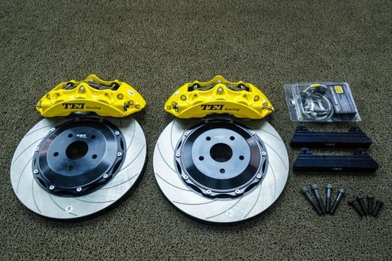 comprar Kit de pinzas del freno delantero con rotor de disco ventilado de 378x32mm para Highlander 2009-2021 Rueda de 19/20