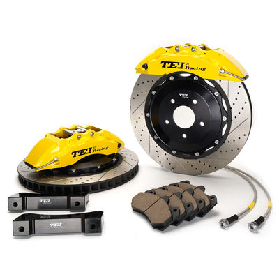 comprar Kit de freno grande 4 pistón E-freno calibre 355x28mm Disco 6 calibre de pistón para Camry 2017-2019 18 