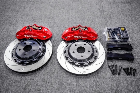 comprar TEI Racing BBK Para Toyota Camry instalado grandes equipos de freno 4 pinzas de pistón P40NS Fabricación en línea