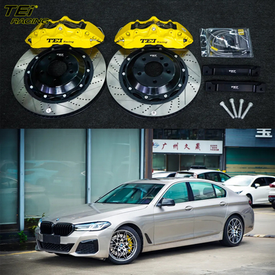 Kit de freno delantero de 6 pistones Caliper con rotor de 378x32mm BBK sistema de freno automático para BMW F18 19 pulgadas llano de coche