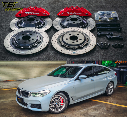 BBK Frente 6 calibre de la olla 378 * 32mm rotor y la actualización trasera 355mm rotor kit de freno grande sistema de freno automático para BMW G32 19 llanta