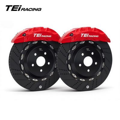 TEI P60EV Kit de freno grande 6 Pot Calipers de freno automático de 18 pulgadas BBK de disco para VW Golf MK6 MK7 MK7.5 MK8 GRI R