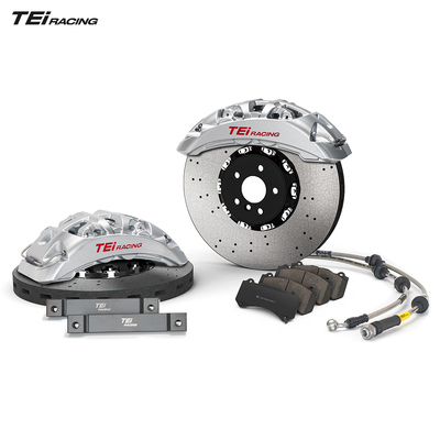 TEI SR10 10 pinza de freno de pote R20 R21 R22 Kit de freno delantero de disco cerámico de carbono para BMW 5 Series E39 E60 G30 G38 G60