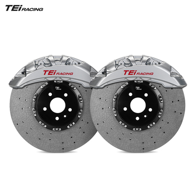 TEI BBK SR10 Rotor de freno cerámico de carbono R20 R21 R22 Kit de pinza de freno grande de 10 pistones para Tesla Model S Plaid