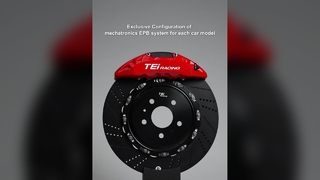 P4+EXPLORE Kit de freno trasero EPB